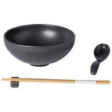 Load image into Gallery viewer, Casafina Pacifica Seed Grey Ramen Bowl Set