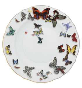 Vista Alegre Butterfly Parade Soup Plate