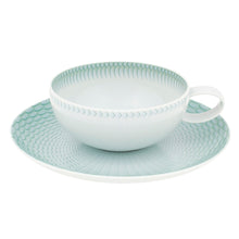 Load image into Gallery viewer, Vista Alegre Venezia Porcelain Tea Cup & Saucer Set of 4