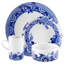 Load image into Gallery viewer, Vista Alegre Porcelain Blue Ming 4 Piece Dinnerware Set
