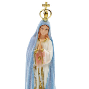 7.5" Our Lady Of Fatima Statue Weather Changing Color #1012H