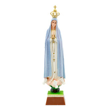 Load image into Gallery viewer, 12" Our Lady Of Fatima Weather Changing Color Religious Statue #1025H