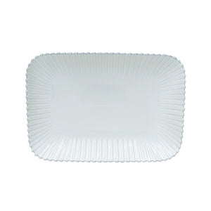 Costa Nova Pearl 16" White Rectangular Platter