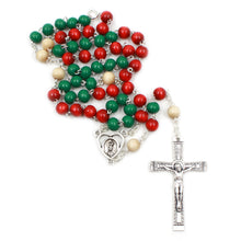 Load image into Gallery viewer, Wooden Beads I Love Portugal Fatima Catholic Rosary
