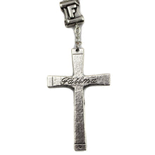 Load image into Gallery viewer, Our Lady of Fatima Grey Glass Rosary with Fatima Letters