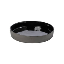 Load image into Gallery viewer, Costa Nova Lagoa Eco Gres 10" Black Soup/Pasta Bowl