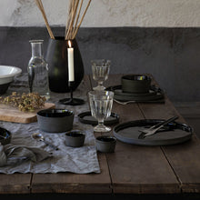 Load image into Gallery viewer, Costa Nova Lagoa Eco Gres 11" Black Dinner Plate