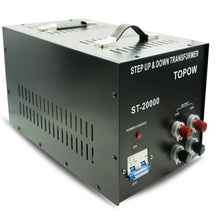 Load image into Gallery viewer, Topow 20000 Watt Step Up and Down Voltage Converter Transformer 110V and 220V