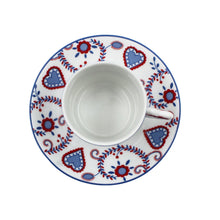 Load image into Gallery viewer, Vista Alegre Porcelain Viana do Castelo Espresso Cup with Saucer