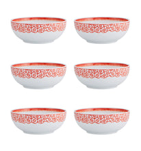 Load image into Gallery viewer, Vista Alegre Coralina Cereal Bowl, Set of 6