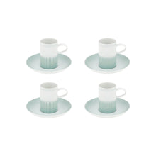 Load image into Gallery viewer, Vista Alegre Venezia Coffee Cup & Saucer, Set of 4