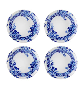 Vista Alegre Blue Ming Dessert Plates, Set of 4