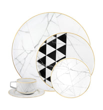 Load image into Gallery viewer, Vista Alegre Carrara 20 Piece Dinnerware Set