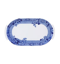 Load image into Gallery viewer, Vista Alegre Blue Ming Large Oval Platter
