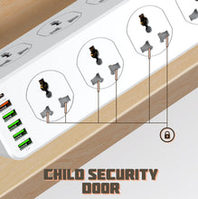Load image into Gallery viewer, LDNIO 30W 6-Port USB Charger Power Strip Surge Protector 220V