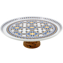 Load image into Gallery viewer, Traditional Portuguese Ceramic Tiles Cake Stand
