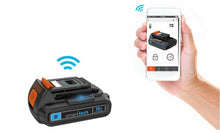 Load image into Gallery viewer, Black+Decker 18V Lithium-ion Smart Tech Drill Driver with 400mA charger and Kit Box, 220 Volts, Not for USA