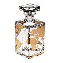 Load image into Gallery viewer, Vista Alegre Crystal Atlas Whisky Decanter