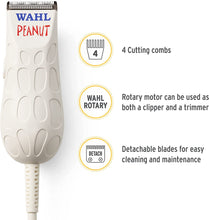 Load image into Gallery viewer, Wahl Professional White Peanut Hair and Beard Clipper, Dual Voltage 110-220V
