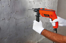 Load image into Gallery viewer, Black+Decker HD650K 650 W Corded Electric Hammer Percussion Drill, 220 Volts, Not for USA