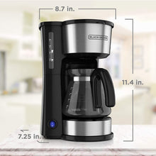 Load image into Gallery viewer, Black+Decker CMO755S 5-Cup Coffee Maker, 220 Volts, Not for USA
