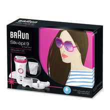Load image into Gallery viewer, Braun 9-567 Silk-Epil 9 Wet & Dry Epilator Gift Pack 110-220 Volts for Worldwide Use