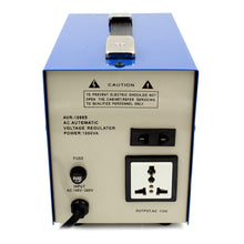 Load image into Gallery viewer, 1000 Watt Step Down 220V to 110V Voltage Converter and Automatic Voltage Regulator
