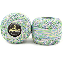 Load image into Gallery viewer, Limol Size 12 Multicolor Tinted 50 Grs 100% Mercerized Crochet Thread Cotton Ball Set