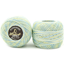 Load image into Gallery viewer, Limol Size 12 Multicolor Tinted 50 Grs 100% Mercerized Crochet Thread Cotton Ball Set