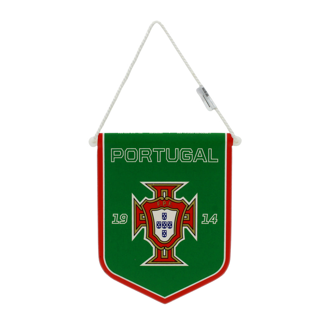 FPF Official Portugal Soccer National Team Set of 2 Pennants