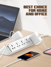 Load image into Gallery viewer, LDNIO 30W 6-Port USB Charger Power Strip Surge Protector 220V