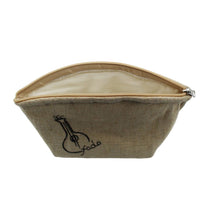 Load image into Gallery viewer, Portuguese Fado Linen Cosmetic/Toiletry Bag Made in Portugal