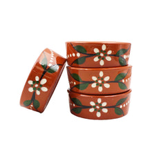 Load image into Gallery viewer, João Vale Hand-Painted Traditional Terracotta Dip Dish, Set of 4
