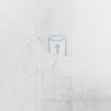 Load image into Gallery viewer, Maiorista Made in Portugal Blue Candle Baptismal Towel
