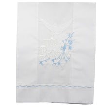 Load image into Gallery viewer, Maiorista Made in Portugal Blue Dove Baptismal Towel
