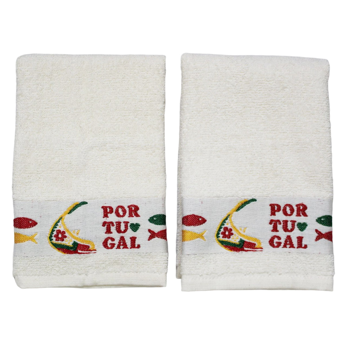 Italian or French Chef Kitchen Towels. Machine Embroidered Terry