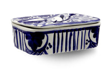 Load image into Gallery viewer, Hand-painted Traditional Portuguese Ceramic Trinket Box