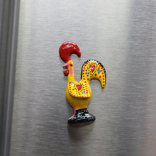 Load image into Gallery viewer, 2.5" Inch Traditional Portuguese Decorative Fridge Refrigerator Magnet Rooster