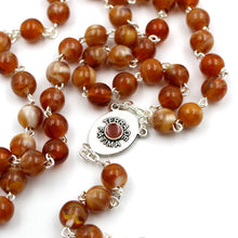 Load image into Gallery viewer, Our Lady of Fatima Honey Beads Catholic Rosary