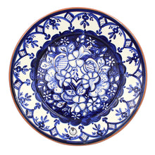 Load image into Gallery viewer, Hand-painted Portuguese Pottery Clay Terracotta Wall Plate
