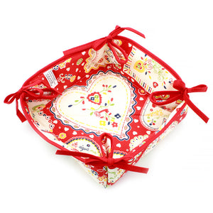 100% Cotton Bread Basket Made in Portugal - Various Colors