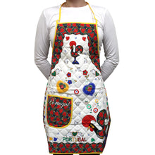 Load image into Gallery viewer, 100% Cotton Traditional Portuguese Rooster Kitchen Apron - Various Colors