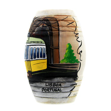 Load image into Gallery viewer, Hand-Painted Lisbon Electric 28 Wooden Barricas Set