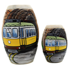 Load image into Gallery viewer, Hand-Painted Lisbon Electric 28 Wooden Barricas Set