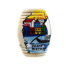 Load image into Gallery viewer, Hand-Painted Porto Rabelo Boat Wooden Barricas Set