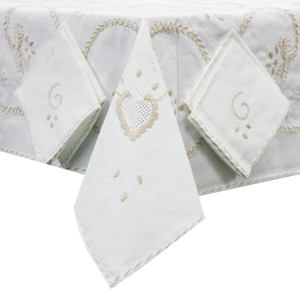 Costa Nova Maria Portuguese Linen Napkins, Set of 4, 8 Colors on