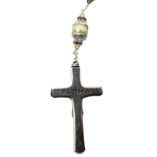 Load image into Gallery viewer, Handmade in Portugal Cream Pearl Beads Our Lady of Fatima Rosary
