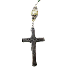Load image into Gallery viewer, Handmade in Portugal Cream Pearl Beads Our Lady of Fatima Rosary