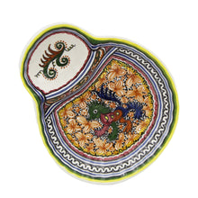Load image into Gallery viewer, Coimbra Ceramics Hand-painted Decorative Olive Dish XVII Cent Recreation #124
