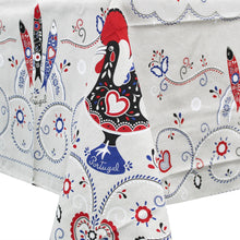 Load image into Gallery viewer, 100% Cotton Rei Rooster Regional Made in Portugal Tablecloth